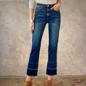 🆕🔥 AMO Denim high-rise cropped jean